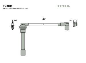 Tesla Zündleitungssatz t230b für HONDA