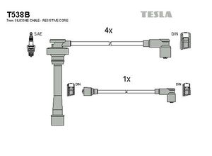 Tesla Zündleitungssatz t538b für MITSUBISHI