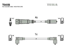 Tesla Zündleitungssatz t040b