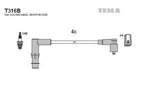 Tesla Zündleitungssatz t316b für RENAULT