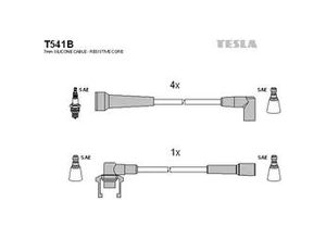 Tesla Zündleitungssatz t541b für RENAULT
