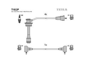 Tesla Zündleitungssatz t182p für TOYOTA