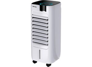 Standventilator SONNENKÖNIG "Air Fresh 12, Leistung 65W, 6L Wassertank, Auto-Off, Soft-Touch", weiß, B:30cm H:80cm T:30cm, Ventilatoren, Fernbedienung, Oszillation, Natur- und Schlafmodus, 3 Stufen