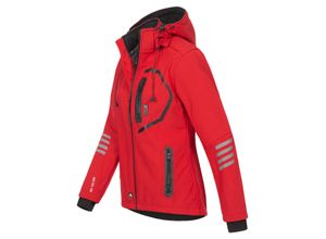 Arctic Seven Damen Softshelljacke Rot-Schwarz