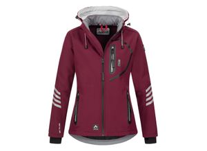 Arctic Seven Damen Softshelljacke Bordeaux-Grau