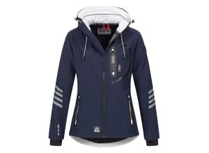 Arctic Seven Damen Softshelljacke Navy-Weiss