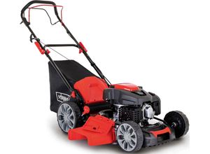 Benzinrasenmäher SCHEPPACH "MS225-56", rot (rot, schwarz), B:605cm H:440cm T:865cm, Rasenmäher
