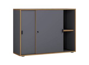 P & B Aktenschrank, Anthrazit,