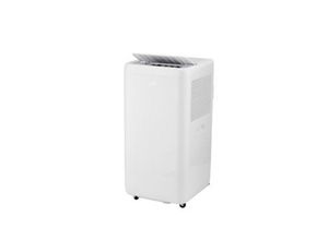 Mobiles Klimagerät exquisit CM 31200, 4-in-1, bis 2,6 kW Kühlleistung, max. 350 m³/h, bis 23 m², Entfeuchtung bis 28,8 l/Tag, Timerfunktion, weiß