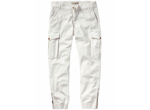 Mey & Edlich Herren Verbündete Zipper-Cargo Beige 99 % Baumwolle, 1 % Elasthan