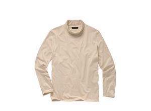 Mey & Edlich Herren Hauchdünner Rolli Beige 100 % Baumwolle (bio)