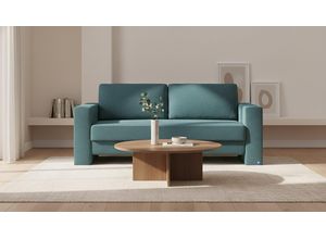 BRUNO Schlafsofa 160cm in Petrol