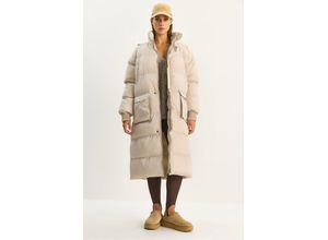 Oversized Langer Puffer-Mantel