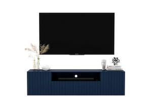 TV-SCHRANK Elpis2 Marineblau Matt Glamour