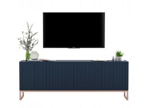 TV-SCHRANK Elpis Marineblau Matt mit
