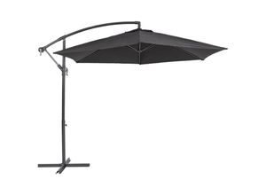 Ambia Garden Ampelschirm, Anthrazit, Schwarz,