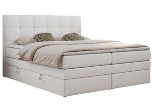 BOXSPRINGBETT LUKA KING 180/200 Weiß