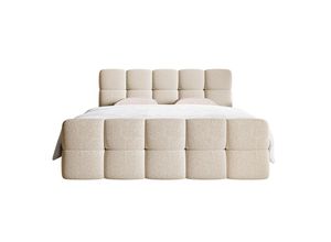 Selsey Boxbett, Beige, Textil, Höhe