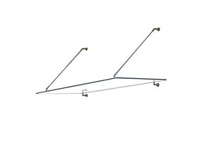 Home Deluxe Glasvordach, Transparent, Glas,