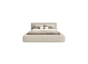Fedve Polsterbett, Beige, Textil, 200x200