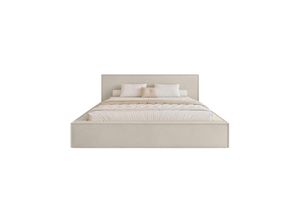 Fedve Polsterbett, Creme, Textil, 200x200