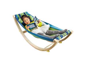 SoBuy Kinderhängematte, Mehrfarbig, Holzwerkstoff, 124x45x36