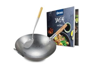 CLP Wok, Eukalyptusholz, Metall, Kochen,