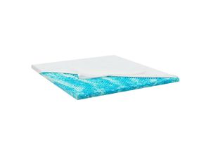 Juskys Topper, Weiß, Textil, 160x200
