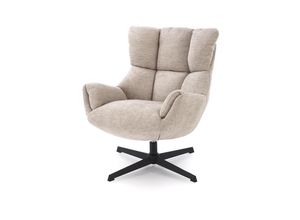 Lookway Drehsessel, Beige, Textil, 72x87x79