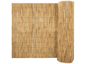 urfence Balkon-Sichtschutz, Braun, Naturmaterialien, Rechteckig,