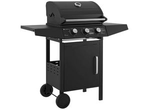 Juskys Gasgrill, Schwarz, Metall, 110x132x53 cm, Grills & Outdoor-Küchen, Gasgrills