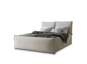Masseno Boxbett, Creme, Holz, H2