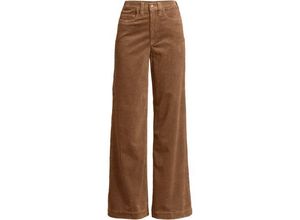 Breitcord-Hose High Waist mit weitem