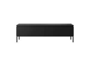 Selsey Tv-Schrank, Schwarz, Metall, 2