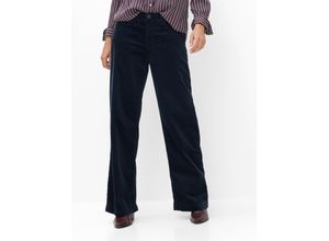 Brax Damen Cordhose Style MAINE NAVY, dunkelblau, Gr. 48K