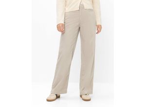 Brax Damen Cordhose Style MAINE DARK ECRU, hellbeige, Gr. 38