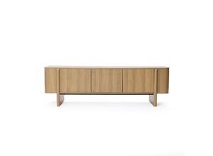 Hometopia Tv-Schrank, Eiche, Holz, Quadratisch,