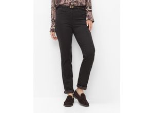 Raphaela by Brax Damen Five-Pocket-Hose Style LAURA NEW DARK CHOCOLATE, dunkelbraun, Gr. 44