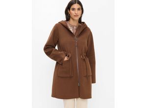 Brax Damen Mantel Style HOPE nougat, braun, Gr. 46