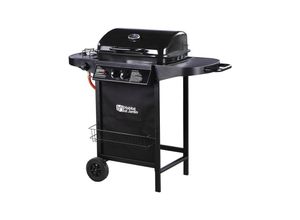 Habitat Garten Gasgrill, Grau, Metall, 46x93x103 cm, Grills & Outdoor-Küchen, Gasgrills