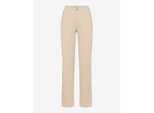 Brax Damen Cordhose Style CAROLA DARK ECRU, cremeweiß, Gr. 48K