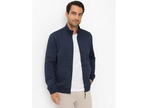 Brax Herren Sweatjacke Style SCOTT night blue, dunkelblau, Gr. XS
