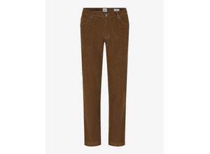 Brax Herren Cordhose Style CLINT CAPPUCINO, braun, Gr. 40/32