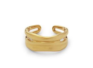 Wasserfester, verstellbarer Stapelring für Damen, Damen, size: regular, Gelb, by Lands' End