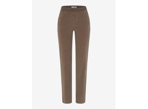 Raphaela by Brax Damen Cordhose Style PAMINA TAUPE, braun, Gr. 52K