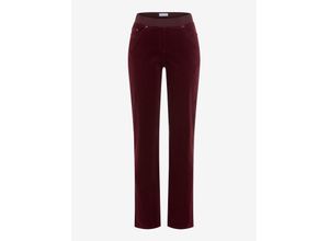 Raphaela by Brax Damen Cordhose Style PAMINA BURGUNDY, dunkelrot, Gr. 36