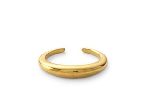Wasserfester, verstellbarer Ring für Damen, Damen, size: regular, Gelb, by Lands' End