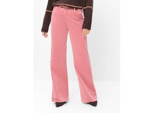 Brax Damen Palazzohose Style MAINE FLAMINGO, Rosa, Gr. 32K