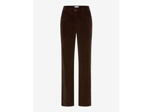 Raphaela by Brax Damen Cordhose Style CAREN MARRONE, dunkelbraun, Gr. 48