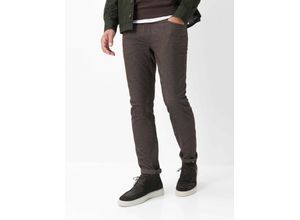Brax Herren Five-Pocket-Hose Style CHUCK CHOCOLATE, dunkelbraun, Gr. 44/30